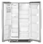 Maytag 36" 24.5 Cu. Ft. Fingerprint Resistant Stainless Steel Side-by-Side Refrigerator - MSS25C4MGZ