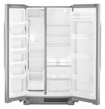 Maytag 35.88" 25 Cu. Ft. Fingerprint Resistant Stainless Steel  Side-by-Side Refrigerator - MSS25N4MKZ