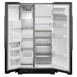 Maytag 35.5" 24.5 Cu. Ft. Black Side-by-Side Refrigerator - MRSF4036PB