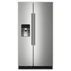 Maytag Fingerprint Resistant Stainless Steel Side-by-Side Refrigerator (24.5 Cu.Ft.) - MRSF4036PZ