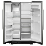 Maytag 35.5" 24.5 Cu. Ft. Fingerprint Resistant Stainless Steel Side-by-Side Refrigerator - MRSF4036PZ