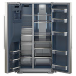 Maytag Fingerprint Resistant Kitchen Package with Counter-Depth Refrigerator, Electric Range and Built-In Dishwasher