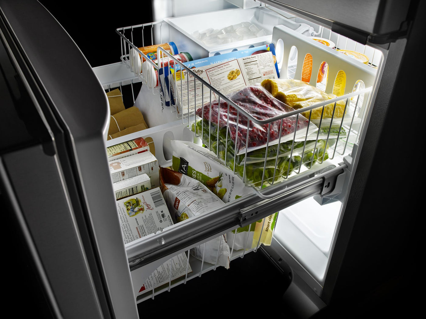 Maytag Fingerprint Resistant Stainless Steel 32.63" French Door Refrigerator (22.10 Cu Ft) - MRFF5033PZ