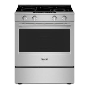 Maytag Fingerprint Resistant Stainless Steel Slide-In Electric Range (5.3 cu.ft.) - YMSES7030SZ