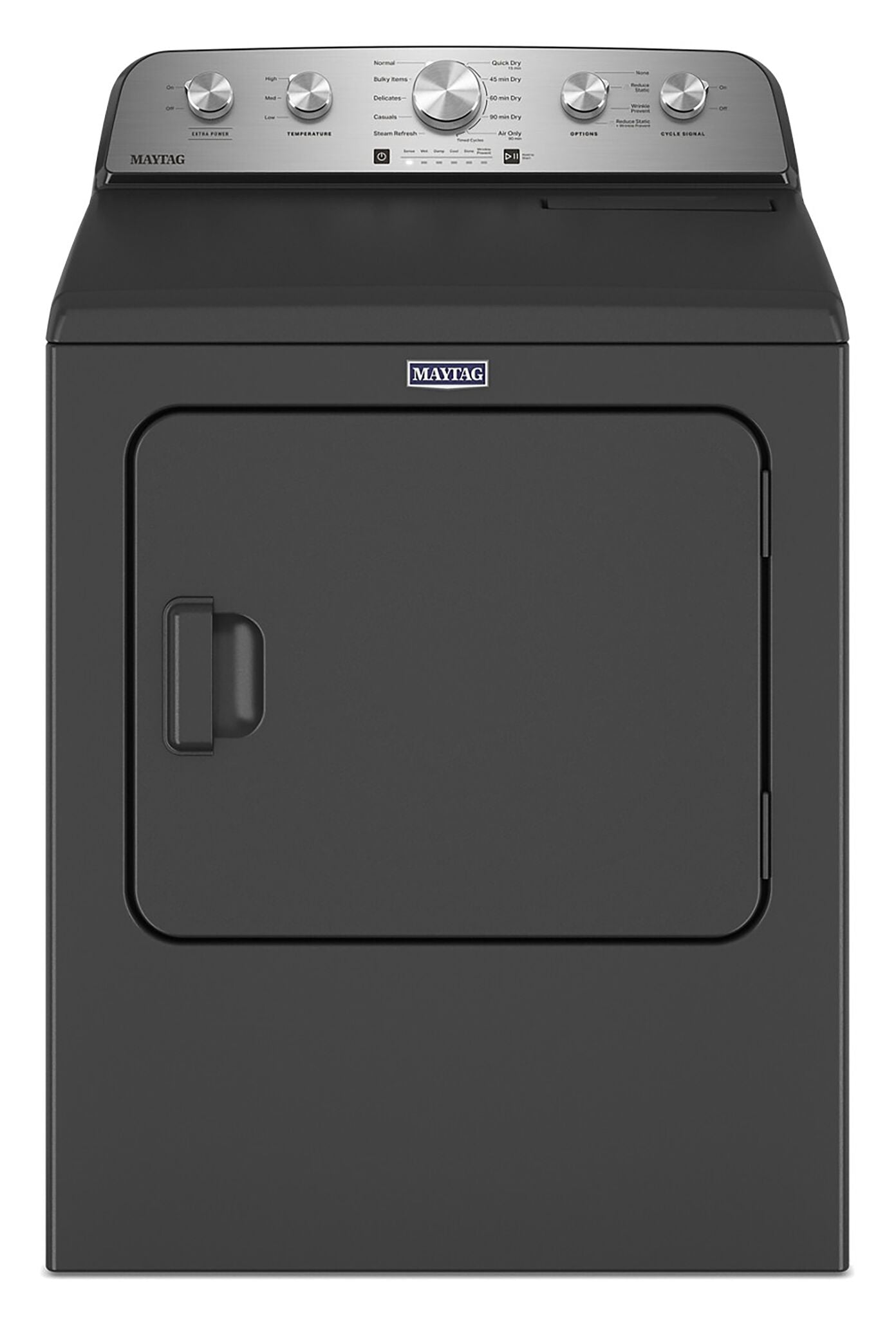 Maytag Volcano Black Gas Dryer (7.00 Cu Ft) - MGD5430PBK