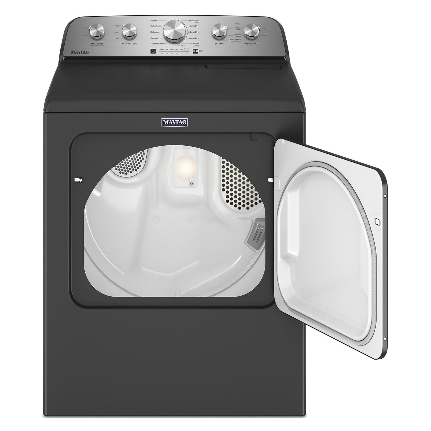 Maytag Volcano Black Electric Dryer (7.00 Cu Ft) - YMED5430PBK