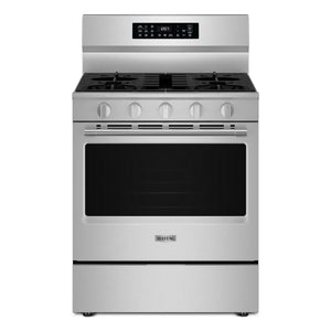 Maytag Fingerprint Resistant Stainless Steel Freestanding Gas Convection Range (5. cu.ft.) - MFGS7030SZ