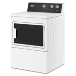 Maytag White Gas Commercial-Grade Residential Dryer (7.40 Cu Ft) - MGDP586KW