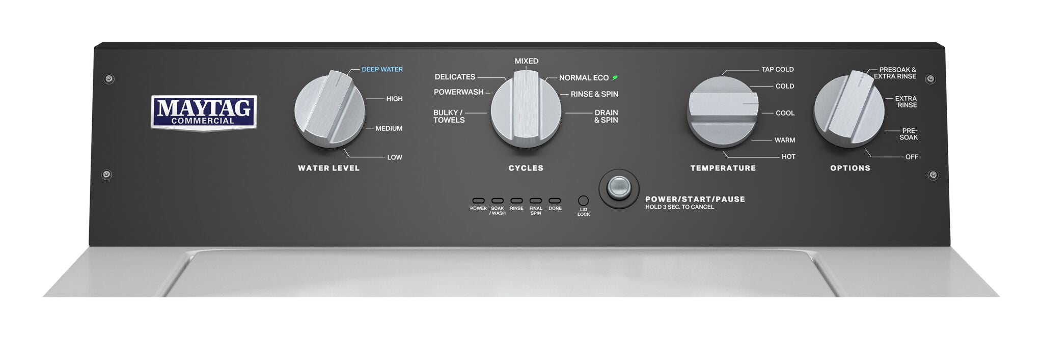 Maytag White Commercial-Grade Residential Agitator Top Load Washer (4.00 IEC Cu Ft) - MVWP586GW