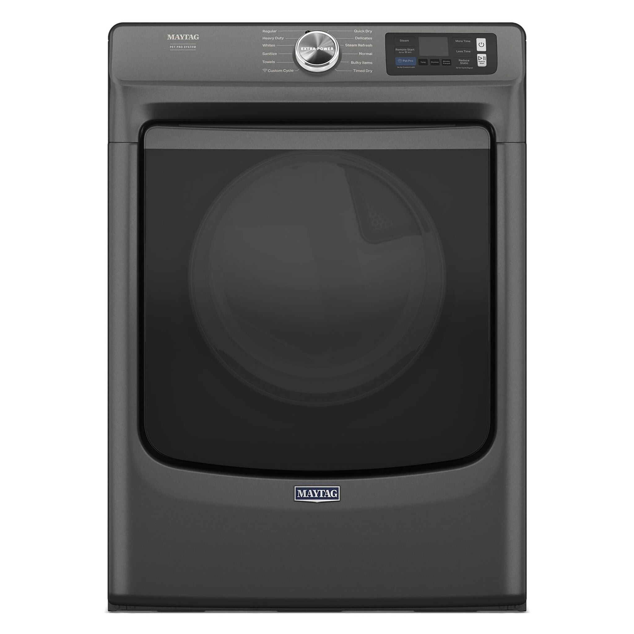 Maytag Volcano Black Gas Dryer with Pet Pro (7.4 Cu.Ft.) - MGD7020RU
