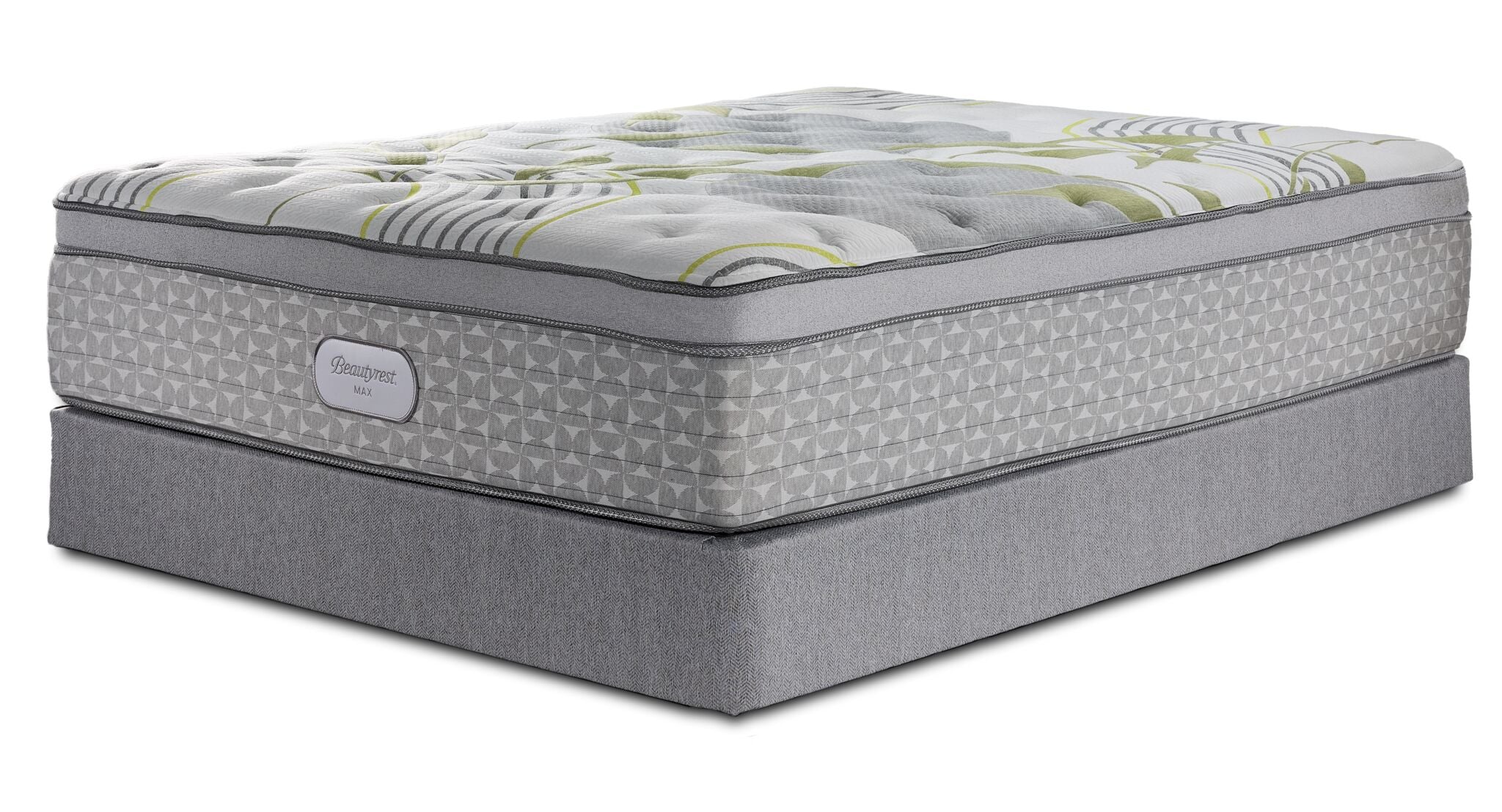 Beautyrest Max Mellow Euro Top Firm Twin XL Mattress and Boxspring Set