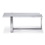 Memphis 48" Coffee Table - White