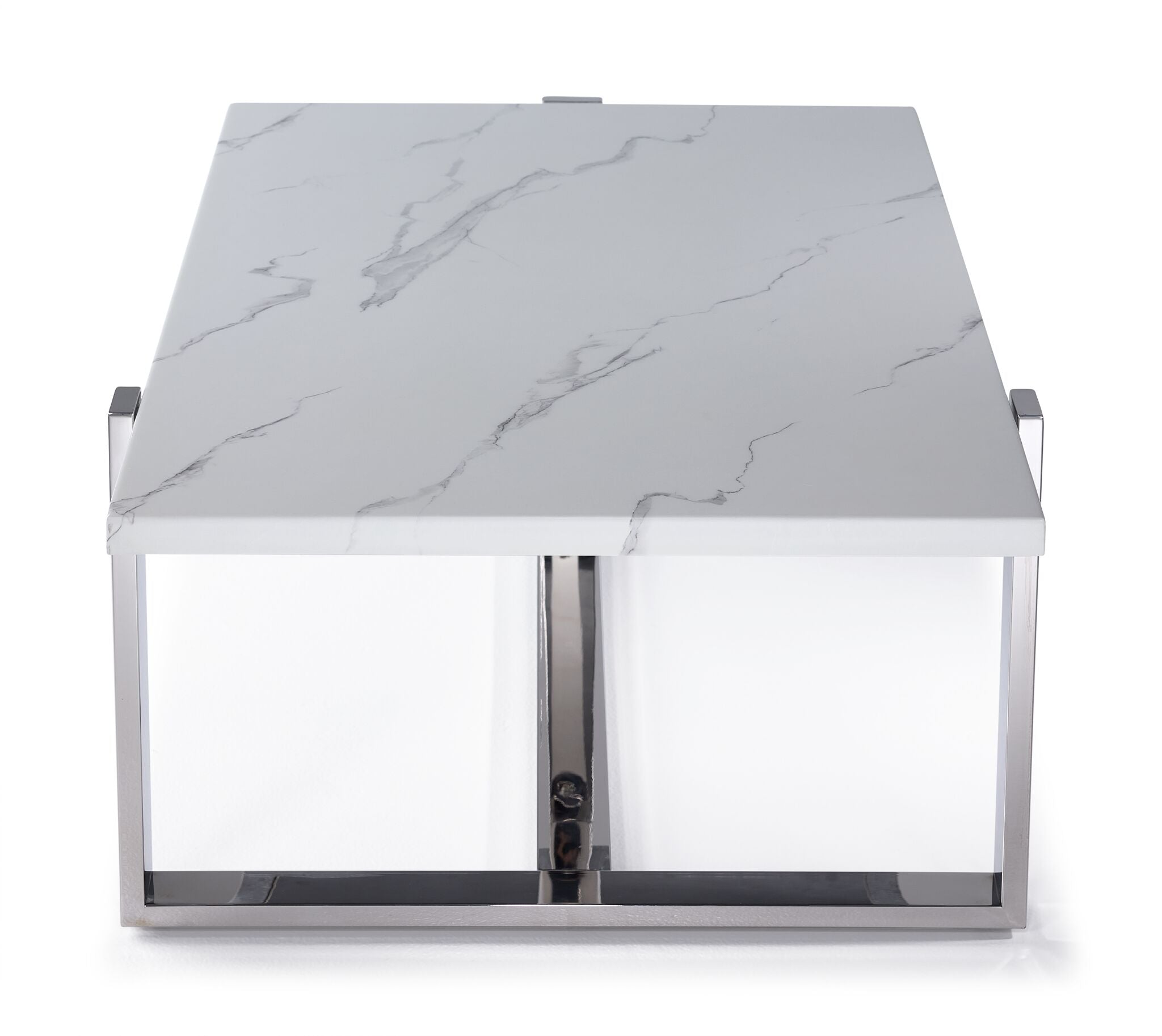 Memphis 48" Coffee Table - White