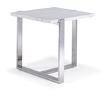 Memphis 24" End Table - White