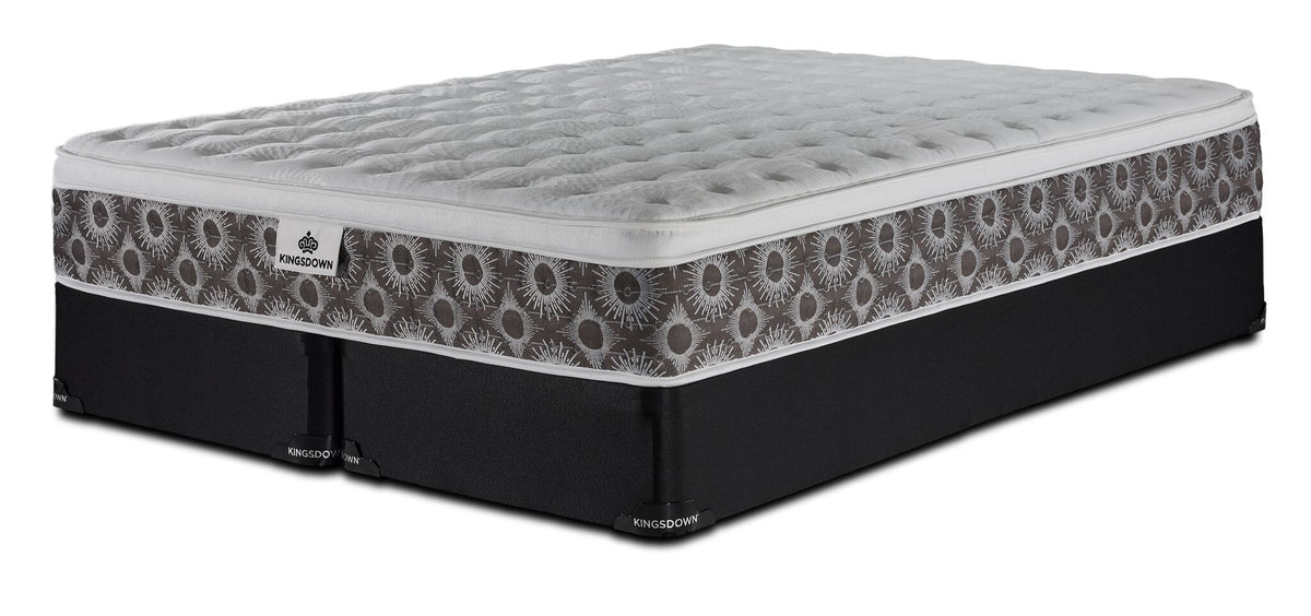 Kingsdown Merritt Medium Euro Top King Mattress and Split Boxspring Set