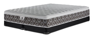 Kingsdown Merritt Medium Euro Top King Mattress and Split Low Profile Boxspring Set