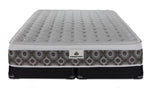 Kingsdown Merritt Medium Euro Top King Mattress and Split Low Profile Boxspring Set