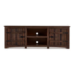 Mezcal 82" TV Stand - Weathered Dark Brown