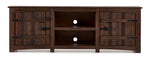 Mezcal 82" TV Stand - Weathered Dark Brown