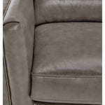 Miguel Leather Sofa - Stone