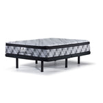 Kingsdown Mila Medium Queen Mattress and L2 Motion Adjustable Base