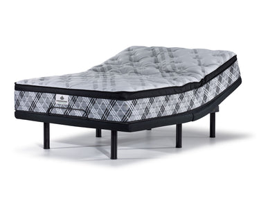 Kingsdown Mila Medium King Mattress and L2 Motion Adjustable Base