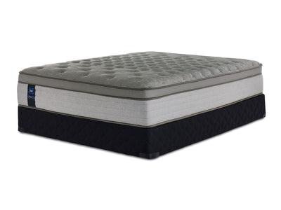 Sealy Posturepedic® Plus Sterling Milana II Luxury Plush Eurotop Queen Mattress and Boxspring Set