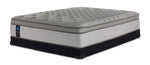 Sealy Posturepedic® Plus Sterling Hera Plush Euro Top Twin Mattress and Low Profile Boxspring Set
