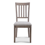 Milano Slat Back Side Chair - Beige