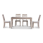 Milano 5-Piece Dining Set - Beige