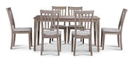 Milano 7-Piece Dining Set - Beige