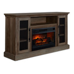 Millbrook Fireplace TV Stand - Prairie Oak