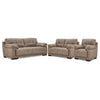 Modena Sofa, Loveseat and Chair Set - Taupe