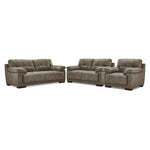 Modena Sofa, Loveseat and Chair Set - Green