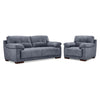 Modena Sofa and Chair Set - Blue