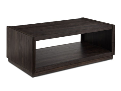 Modern Edge 48" Coffee Table - Dark Grey