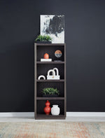 Modern Edge Bookcase - Dark Grey