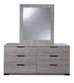 Monaco 6-Drawer Dresser - Grey