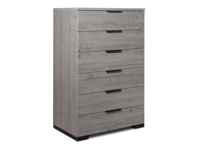 In Full Bloom - Monaco 5-Drawer Chest - Grey