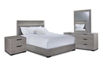 In Full Bloom - Monaco 6 - Piece Queen Bedroom Set - Grey