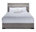 In Full Bloom - Monaco 3 - Piece Queen Bed - Grey