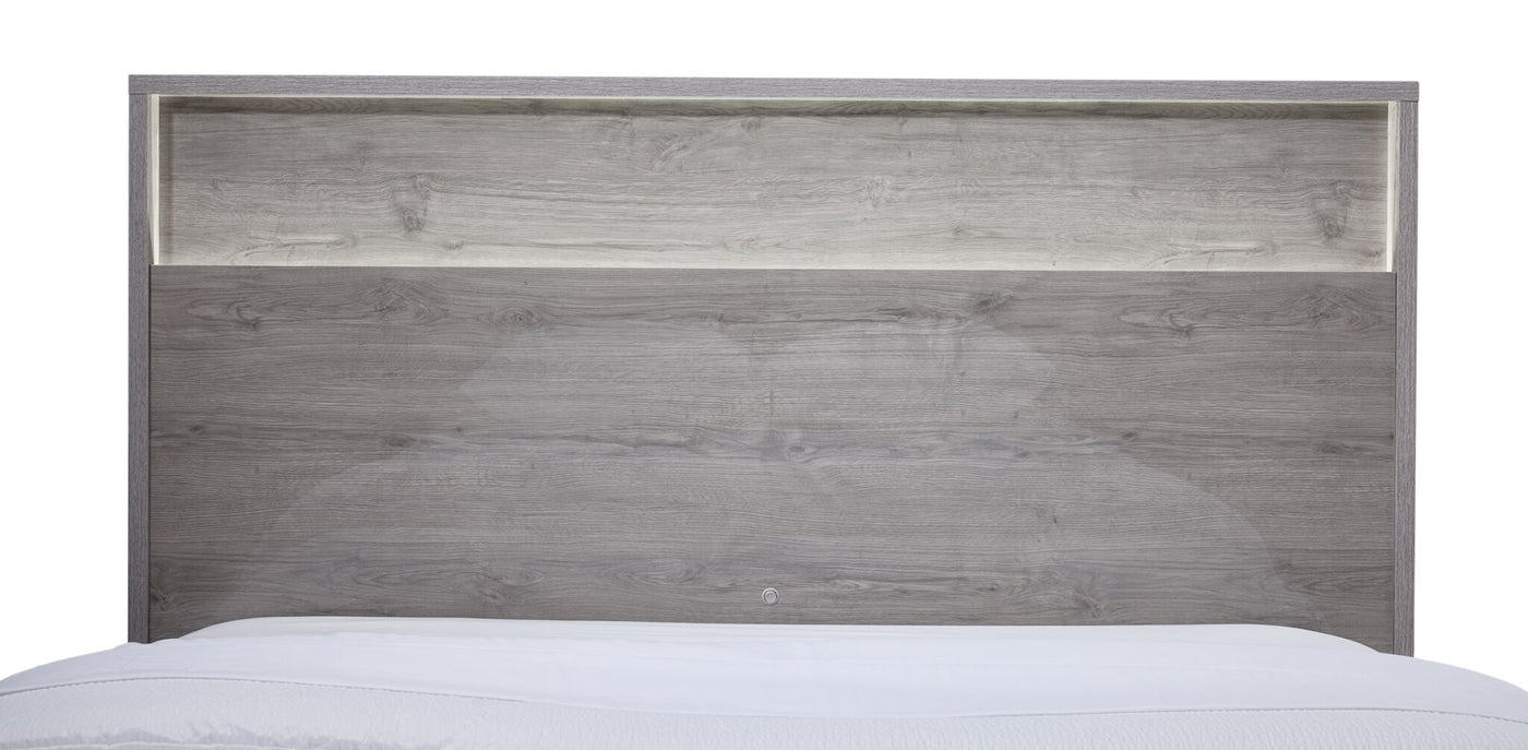 Monaco 3 - Piece King Bed - Grey