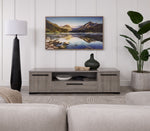 In Full Bloom - Monaco 76" TV Stand - Grey