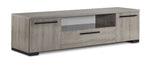 In Full Bloom - Monaco 76" TV Stand - Grey