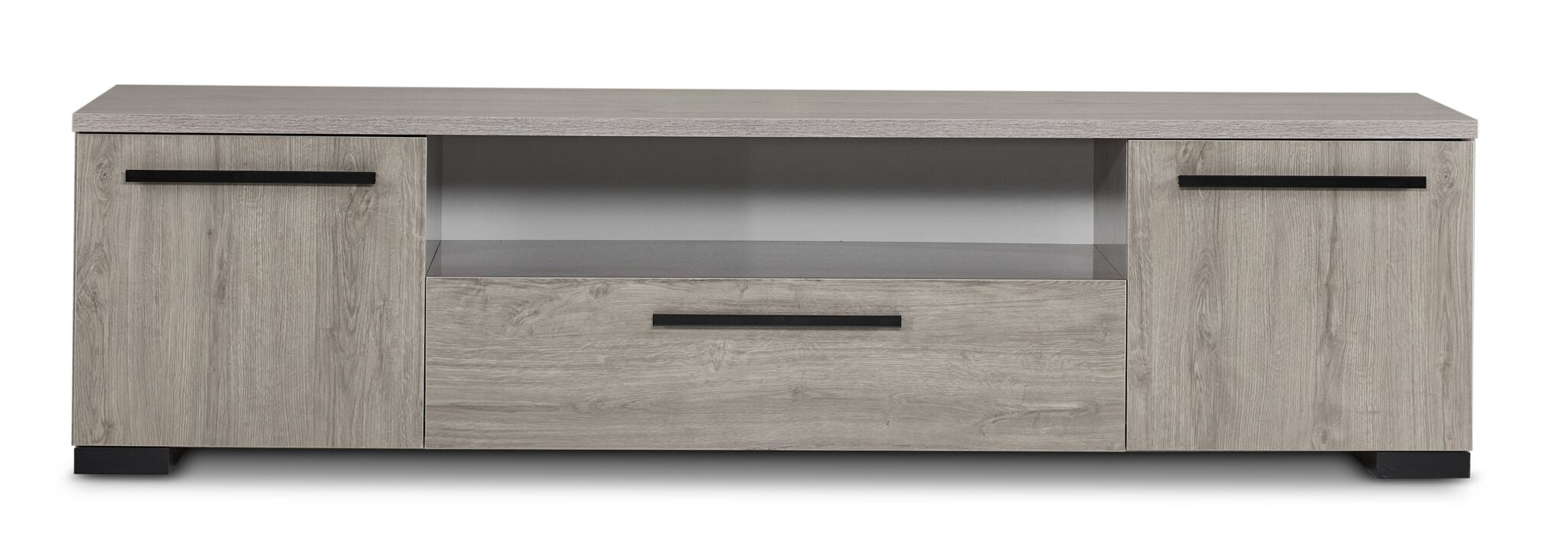 In Full Bloom - Monaco 76" TV Stand - Grey