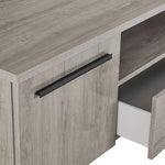 In Full Bloom - Monaco 76" TV Stand - Grey
