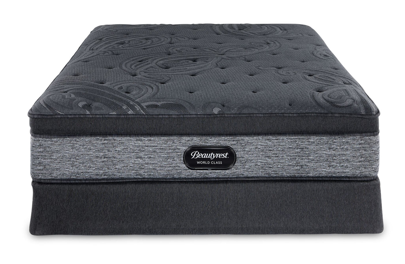 Beautyrest World Class Monarch Firm Queen Mattress and Boxspring Set