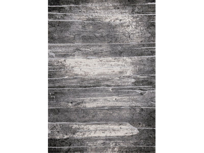 Montana 5'3" x 7'7" Barn Door Area Rug - Grey, Cream