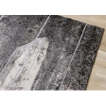 Montana 5'3" x 7'7" Barn Door Area Rug - Grey, Cream