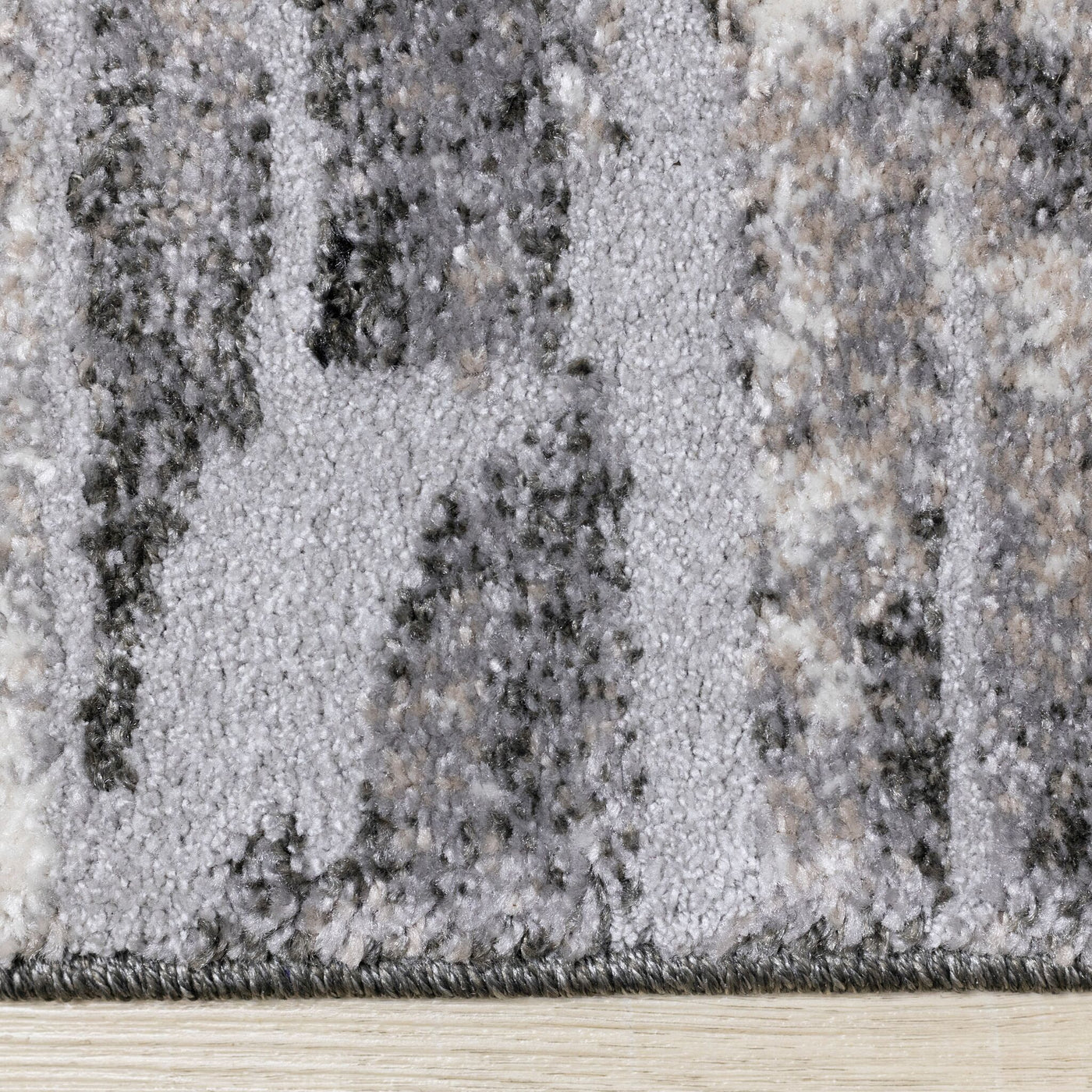 Montana 7'10" x 10'6" Barn Door Area Rug - Grey, Cream